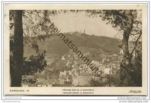 Barcelona - Tibidabo des de la Bonanova