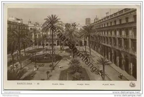 Barcelona - Plaza Real - Foto-AK