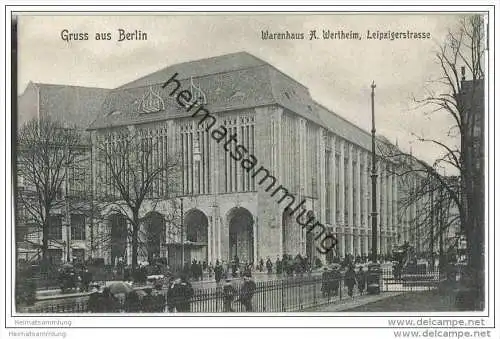 Berlin - A. Wertheim Leipzigerstrasse