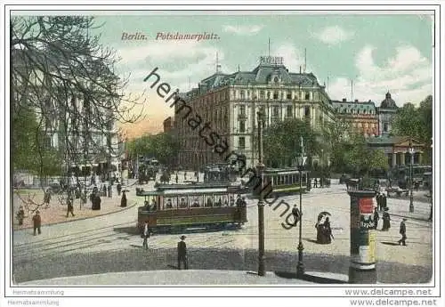 Berlin - Potsdamer Platz - Hotel Palast - Strassenbahn