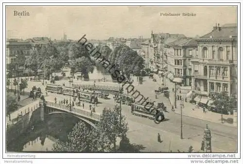 Berlin - Potsdamer Brücke - Strassenbahn
