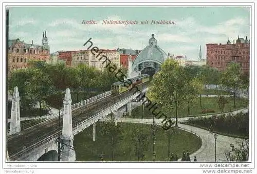 Berlin - Nollendorfplatz mit Hochbahn