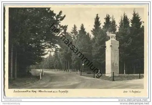 Frauenwald - Monument am Bohrstuhl - Fotokarte