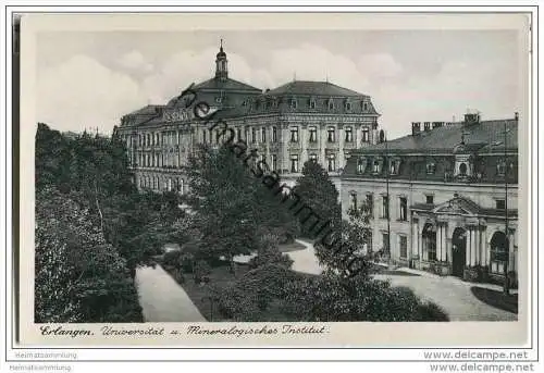 Erlangen - Universität - Mineralogisches Institut