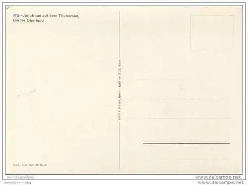 MS Jungfrau auf dem Thunersee