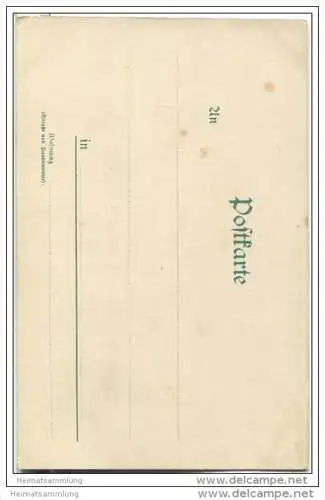 Paar - Uniform - Künstlerkarte