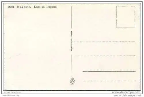 Morcote - Lago di Lugano - Foto-AK