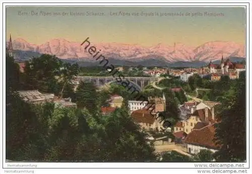 Bern - Die Alpen von der kleinen Schanze
