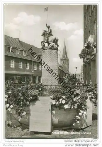 Ahaus - Georgs-Brunnen - Fotokarte