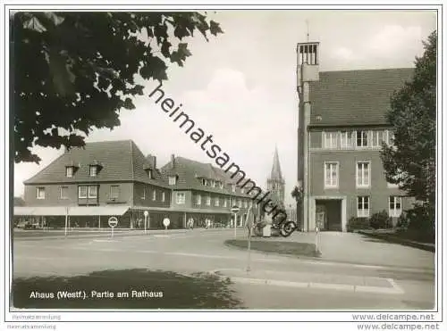 Ahaus - Rathaus - Foto-AK