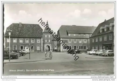 Ahaus - Bernardus-Oldenkott-Platz - Foto-AK