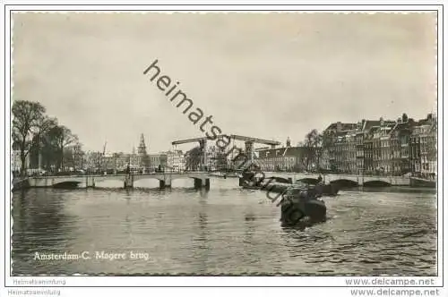 Amsterdam - Magere brug - Foto-AK