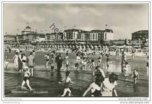 Scheveningen - Strandleven - Foto-AK
