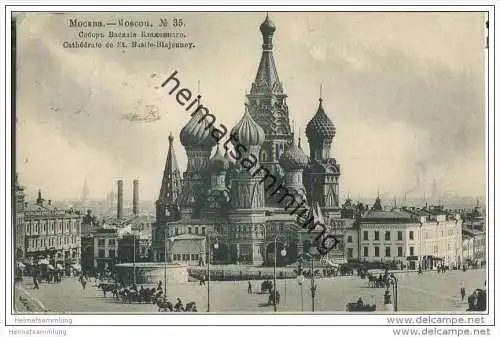 Moskau - Kathedrale St. Basile-Blajennoy