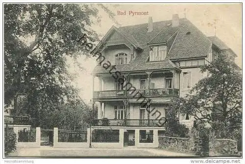 Bad Pyrmont - Verlag Emmy Geck Pyrmont 1909