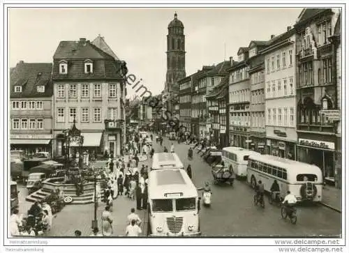 Göttingen - Weenderstrasse - Foto-AK Grossformat - Busse