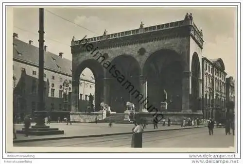 München - Feldherrnhalle 20er Jahre