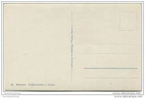 München - Feldherrnhalle 20er Jahre