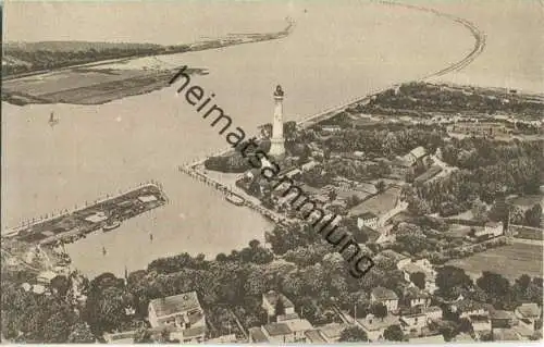 Swinoujscie - Swinemünde - Fliegeraufnahme - Verlag Paul Ratzeburg Osternothafen