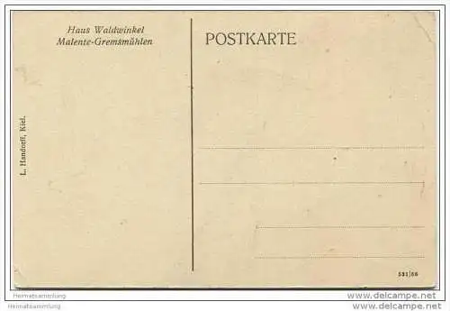 Malente-Gremsmühlen - Haus Waldwinkel