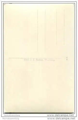 Soldat in Uniform - Abzeichen - Portraitaufnahme - Foto-AK