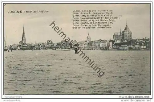 Rostock - Blick auf Rostock