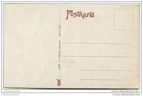 Bismark (Provinz Sachsen) - Bahnhofstrasse - Bäcker- u. Conditorei von Gustav Dieterich