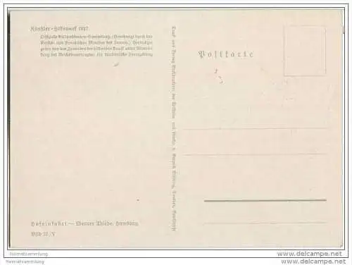 Hofeinfahrt - Künstler-Hilfswerk 1937 - Werner Thiede Hamburg - Bild 27/V