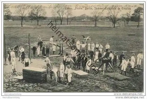 Berlin-Treptow - Turnverein Fichte Berlin - Sommerturnplatz in Treptow