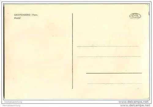 Greifenberg - Gryfice - Markt - Foto-AK