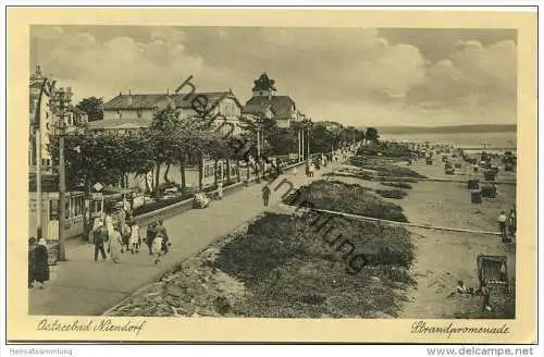 Niendorf - Strandpromenade - Verlag Otto von Thun Niendorf