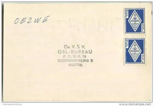 QSL - QTH - Funkkarte - FB8BP - Madagascar - Antananarivo - 1955