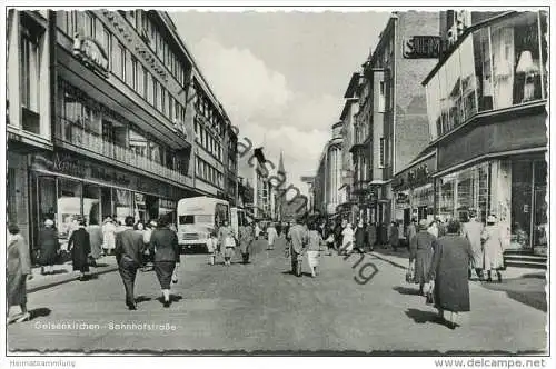 Gelsenkirchen - Bahnhofstrasse - Verlag Heinrich Koch Essen