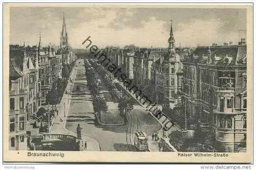 Braunschweig - Kaiser-Wilhelm-Strasse - Verlag Erich Baxmann Hildesheim