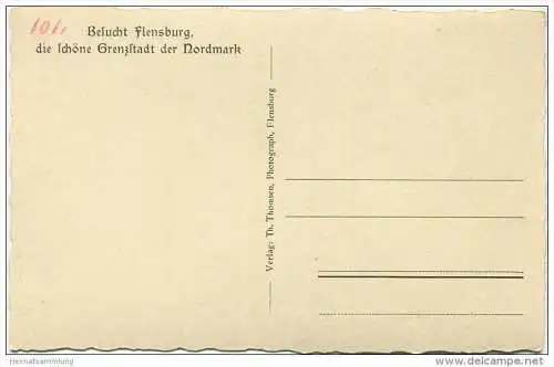 Flensburg - Norder Strasse - Verlag Th. Thomsen Flensburg