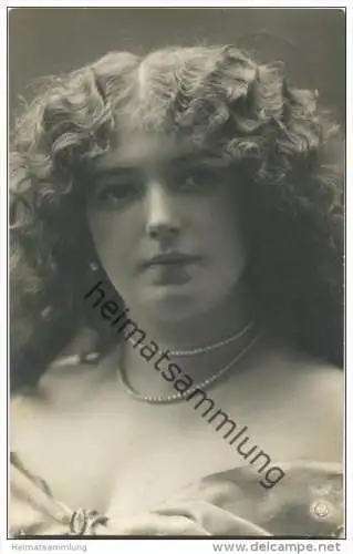 Junge Frau - jeune femme - Verlag NPG 592/6 gel. 1906