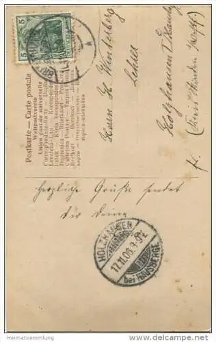 Junge Frau - jeune femme - Verlag NPG 592/1 gel. 1906