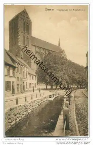 Wismar - Frischegrube - Nicolaikirche