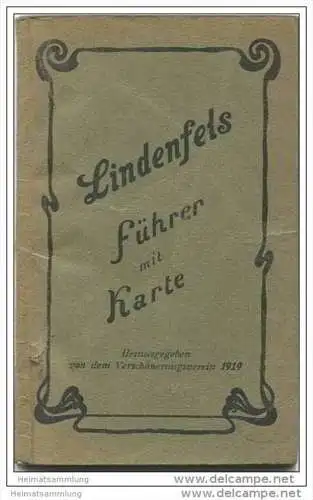 Lindenfels 1919 - Führer ohne Karte - 40 Seiten mit 5 Abbildungen
