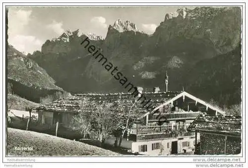 Kaisertal - Hinterkaiserhof - Fotokarte