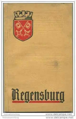 Regensburg - Führer durch Regensburg und Umgebung 1928 - 134 Seiten mit unzähligen Abbildungen