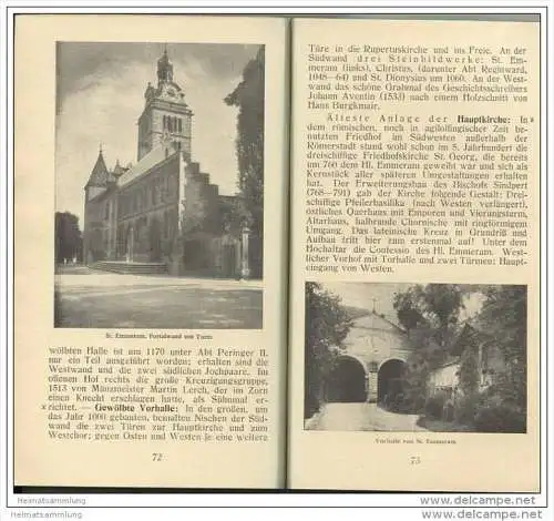 Regensburg - Führer durch Regensburg und Umgebung 1928 - 134 Seiten mit unzähligen Abbildungen