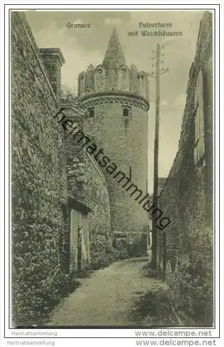 Gransee - Pulverturm mit Weichhäusern
