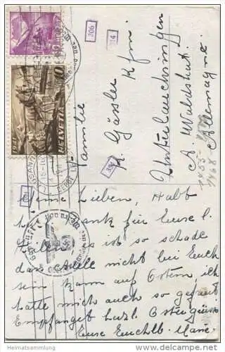 Joyeuses Paques - Erika-Karte 2116 - Zensurstempel gel. 1941