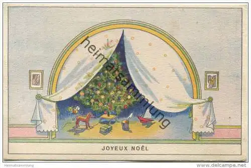 Joyeux Noel - Zensurstempel - gel. 1944