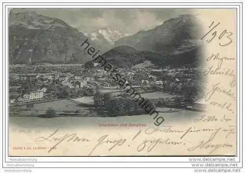 Interlaken und Jungfrau