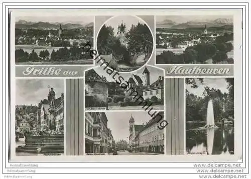 Kaufbeuren - Kaiser-Maxstrasse - St. Blasiuskirche - Feldpost