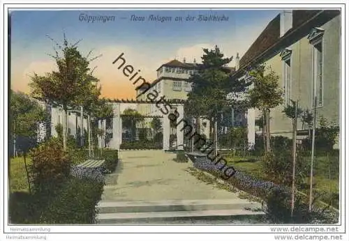 Göppingen - Neue Anlagen an der Stadtkirche