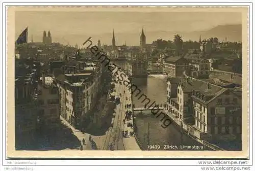 Zürich - Limmatquai 1912