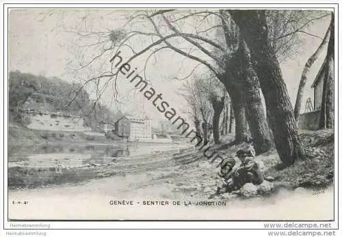Geneve - Sentier de la Jonction ca. 1900